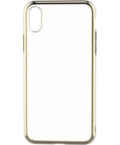 Devia Glitter soft case (TPU) iPhone XS/X(5.8) gold Чехлы - альтернативные