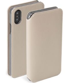 Krusell Pixbo 4 Card SlimWallet Apple iPhone XS Max beige Neoriģinālie Maciņi