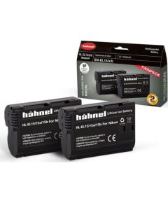 HÄhnel Akumulators Hähnel Battery Nikon HL-EL15HP Twin Pack Jaunumi - Datori