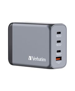 VERBATIM Charger GNC-240 GaN with 4 Port Telefonu lādētāji 220v