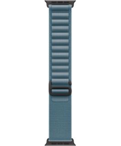 Apple 49mm Light Blue Alpine Loop - Medium - Black Titanium Finish Apple Smart pūlksteņu aksesuāri