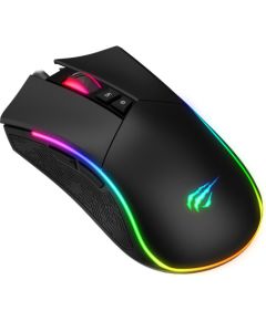 Havit MS1001S - Optical right-handed gaming mouse, USB type A, black-grey Peles, ievadierīces