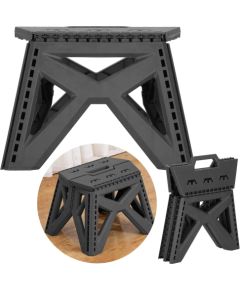 Locāms daudzfunkcionāla taburete Springos HA7485 pelēka, augstums 23 cm Virtuves krēsli