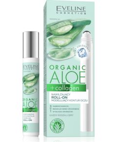 Eveline Cosmetics Eveline Aloe Nawilżający roll-on modelujący kontur oczu 3w1 -cera każdego rodzaju 15ml (5903416027935) Уход за лицом