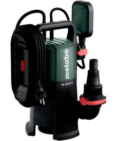 Netīrumu sūknis Metabo SP 150-30 S; 450 W; 7500 l/h; 5 m; 30 mm Ūdens sūkņi