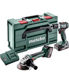 Instrumentu komplekts Metabo Combo 18V 2.6.5; 18 V; 1x2,0 Ah; 1x4,0 Ah akum. Наборы электроинструментов
