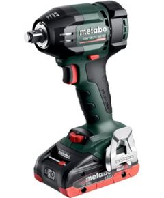 Triecienatslēga Metabo SSW 18 LTX 550 BL; 18 V; 550 Nm; 2x4,0 Ah akum. Trieciena uzgriežņu pistoles ar akumulatoru