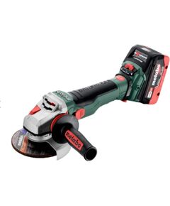 Akumulatora leņķa slīpmašīna Metabo WVB 18 LTX BL 15-125 Quick; 18 V; 125 mm; 2x5,5 Ah akum. Шлифовальные станки