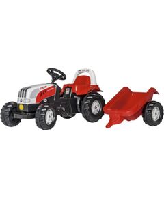 Rolly Toys Traktors ar pedāļiem un piekabi Rolly Kid Steyr 6165 CVT 012510  (2,5-5 gadiem ) 012510 Vācija Bērnu elektriskās automašīnas