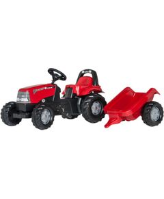 Rolly Toys Bērnu traktors ar pedāļiem ar piekabi rollyKid Case 1170CVX  (2,5-5 gadiem) 012411 Vācija Bērnu elektriskās automašīnas