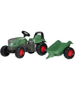 Rolly Toys Traktors ar pedāļiem un piekabi Rolly Kid Fendt 516 Vario (2,5-5 gadiem) Vācija 013166 Bērnu elektriskās automašīnas
