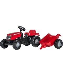 Rolly Toys Bērnu traktors ar pedāļiem ar piekabi rollyKid MF  (2,5-5 gadiem) Vācija 012305 Bērnu elektriskās automašīnas