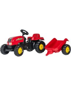 Rolly Toys Bērnu traktors ar pedāļiem ar piekabi rollyKid- X   (2,5 - 5 gadiem) 012121 Vācija Bērnu elektriskās automašīnas
