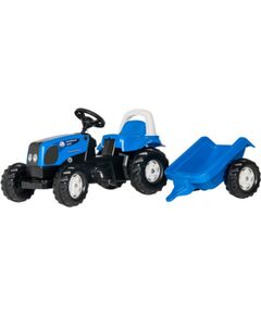 Rolly Toys Bērnu traktors ar pedāļiem rollyKid Landini ar piekabi  (2,5-5 gadiem) Vācija 011841 Bērnu elektriskās automašīnas