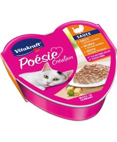 VITAKRAFT POESIE CREATION SOS turkey/cheese - wet cat food - 85 g Barība