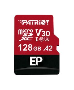 Patriot Memory EP A2 memory card 128 GB MicroSDXC V30 U3 Class 10 (PEF128GEP32MCX) Atmiņas kartes micro SD SDHC
