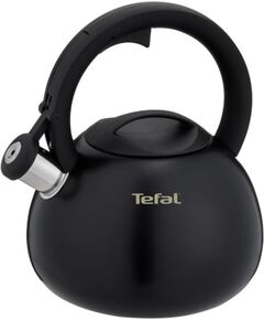 Non-Electric Kettle TEFAL N4180410, Black, Matte Tējkannas (ar svilpi)