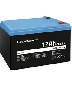 QOLTEC 53701 LiFePO4 battery / 12Ah UPS Nepārtrauktā barošana