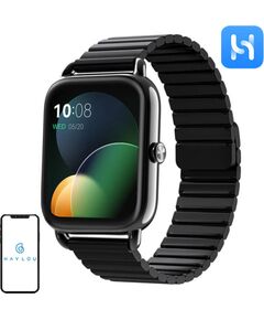 Smartwatch Haylou RS4 Plus (black) Smart-Watch Pulksteņi