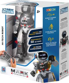 XTREM BOTS Robots Silver Mark Transformeri / Beyblade / Droni / Trases