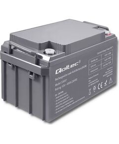 Qoltec Akumulators 12V/65Ah (53037) Jaunumi - Datori