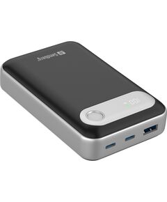 Sandberg Travel Powerbank 20000 PD35W, 20000 mAh, Lithium Polymer (LiPo), 3.7 V, Black, Silver Новинки Компьютерная техника