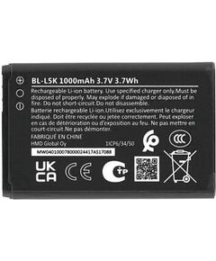 Nokia BL-L5K Батарея 1000mAh Li-Ion (OEM) Aккумуляторы