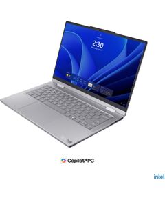 Lenovo ThinkBook 14 2-in-1 G6 IPL Intel Luna Grey 14 " IPS Touchscreen WUXGA 1920 x 1200 pixels Intel Core Ultra 5 325 16 GB SODIMM DDR5 Solid-state drive capacity 512 GB Intel Graphics Windows 11 Pro 802.11be Bluetooth version 5.4 Keyboard language Engli Portatīvie datori