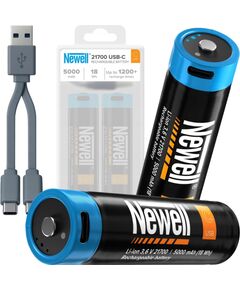 Akumulators NEWELL NL4209 21700 USB-C 5000 mAh 2 gb Jaunumi - Datori