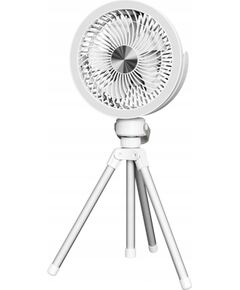 PLATINET RECHARGABLE DESK FAN 2X1200MAH LED TRIPOD [46055] Новинки Компьютерная техника