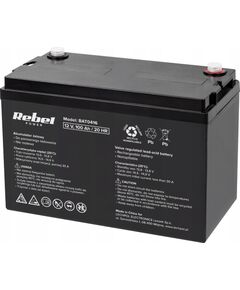 Akumulators Rebel gel 12V 100Ah Новинки Компьютерная техника