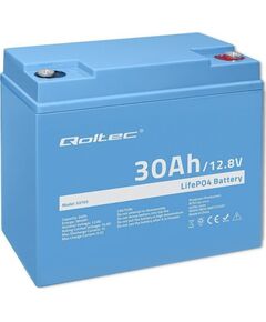 Akumulators  Qoltec LiFePO4 | 12.8V | 30Ah | 384Wh | BMS Jaunumi - Datori
