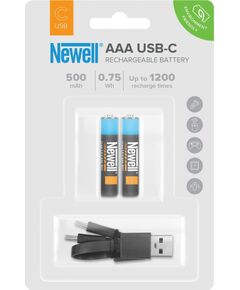 Akumulators Newell AAA USB-C 500 mAh 2 gb Новинки Компьютерная техника