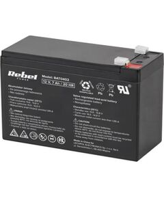 Akumulators Rebel gel 12V 7Ah Новинки Компьютерная техника