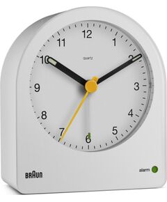 pulkstenis BRAUN BC22 W quartz alarm clock white Новинки Компьютерная техника