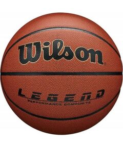 Basketbola bumba Wilson Legend Comp BSKT BR 5 brūna Basketbolam