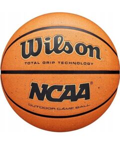 Basketbola bumba Wilson NCAA Outdoor Game Ball WZ3017101XB 7 oranža Basketbolam