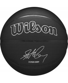 Wilson NBA Player Evergreen Bskt Curry WZ4026501XB Czarne 7 Basketbolam