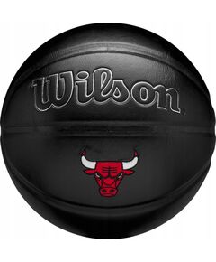 Basketbola bumba Wilson NBA Team Premiere Chicago Bulls WZ4026405XB 7 melna Basketbolam
