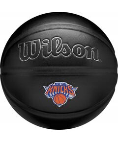 Basketbola bumba Wilson NBA Team Premiere New York Knicks WZ4026420XB 7 melna Basketbolam