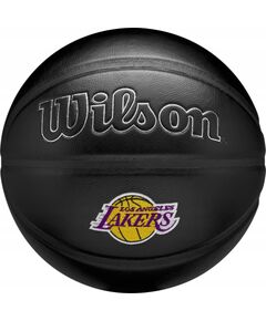 Basketbola bumba Wilson NBA Team Premiere Los Angeles Lakers WZ4026414XB 7 melna Basketbolam