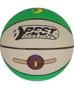 PIŁKA DO KOSZYKÓWKI MINI BEST SPORTING R.3 ZIELONA Для баскетбола