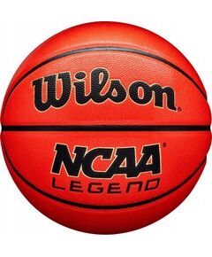 Basketbola bumba Wilson NCAA Legend WZ2007601XB 5 oranža/melna Basketbolam