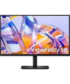 Samsung ViewFinity S32H804UAU (80 cm (32 inches), black, UltraHD/4K, VA, HDMI, DP, USB hub) Monitori