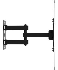 Maclean TV Mount / Bracket, max VESA 400x400, 32-55", up to 25 kg, black, tilt adjustment 0°–-15° and swivel adjustment +90°–-90°, MC-190 Крепления для телевизоров