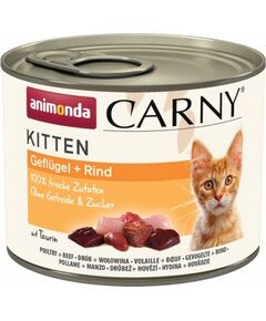 ANIMONDA Carny Kitten Poultry Beef - wet cat food - 200 g Barība