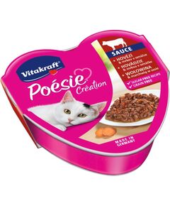 VITAKRAFT POESIE CREATION SOS beef/carrot - wet cat food - 85 g Barība