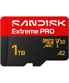 Sandisk Extreme Pro microSD UHS-I 1TB MicroSD 250MB/s(R) / 170MB/s(W) Atmiņas kartes micro SD SDHC