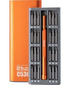 Skrūvgriežu uzgaļu komplekts Richmann C5368; 49 gab. Аксессуары для дрелей