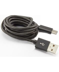 Sbox USB-TYPEC-15B USB->Type C M/M 1.5m Blackberry Black Data USB kabeļi